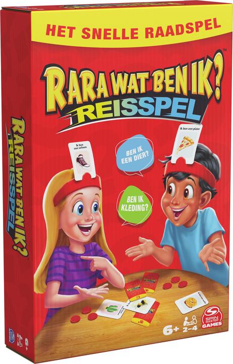 Produktbild Spin Master HEDBANZ RARA Wat Ben Ik? Reisspel (Niederländisch)