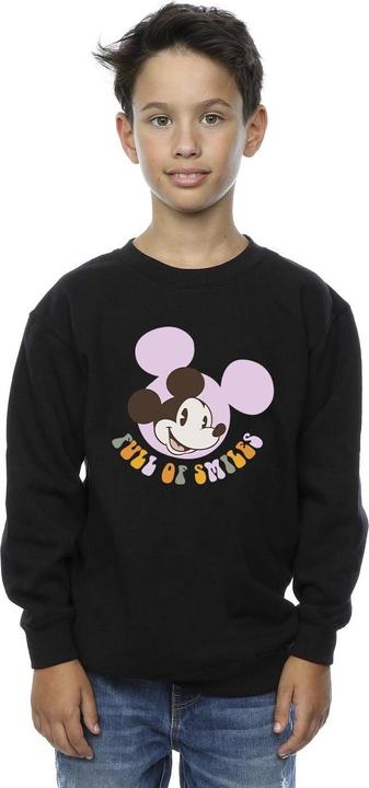 Actual product image Disney Boys Mickey Mouse Full Of Smiles Sweatshirt (128)