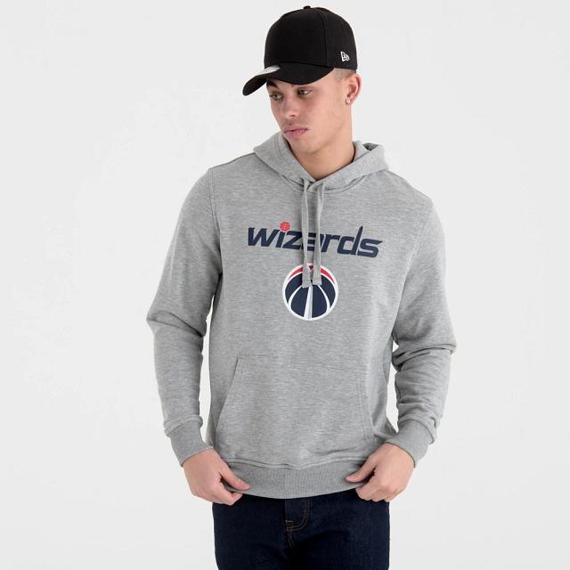 Actual product image New Era hooded sweatshirt washington wizards nba (XL)