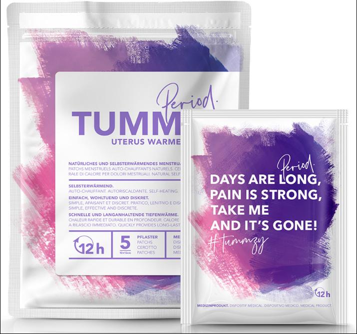 Image du produit Tummzy Chauffe-utérus (5 x)