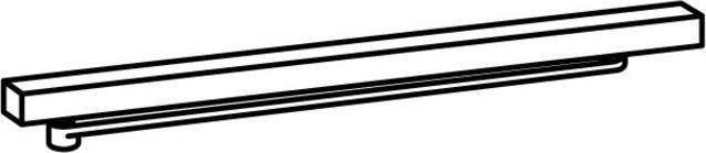 Actual product image Dormakaba Slide rail with lever G-N Contur Design (Room door, Entrance door, Wooden door, French window, Indoor)