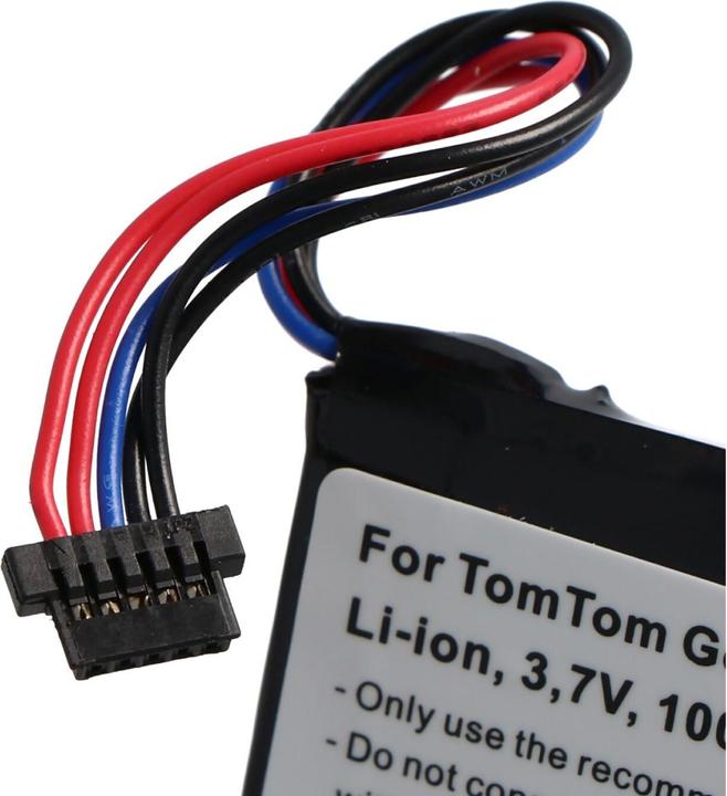 Actual product image TomTom Battery G0 825, Go 820, Go Live 820, Go Live 825 Battery AHL03711022, AHL03711023, VF6M