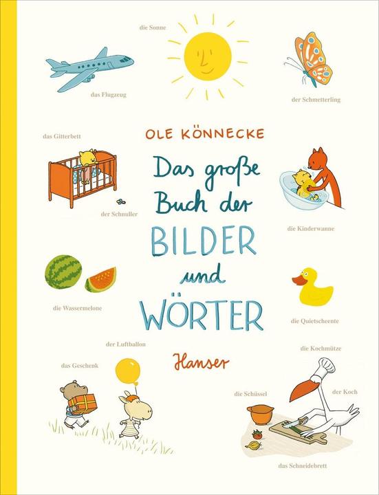 Immagine prodotto Das grosse Buch der Bilder und Wörter (Tedesco, Ole Könnecke, 2010)