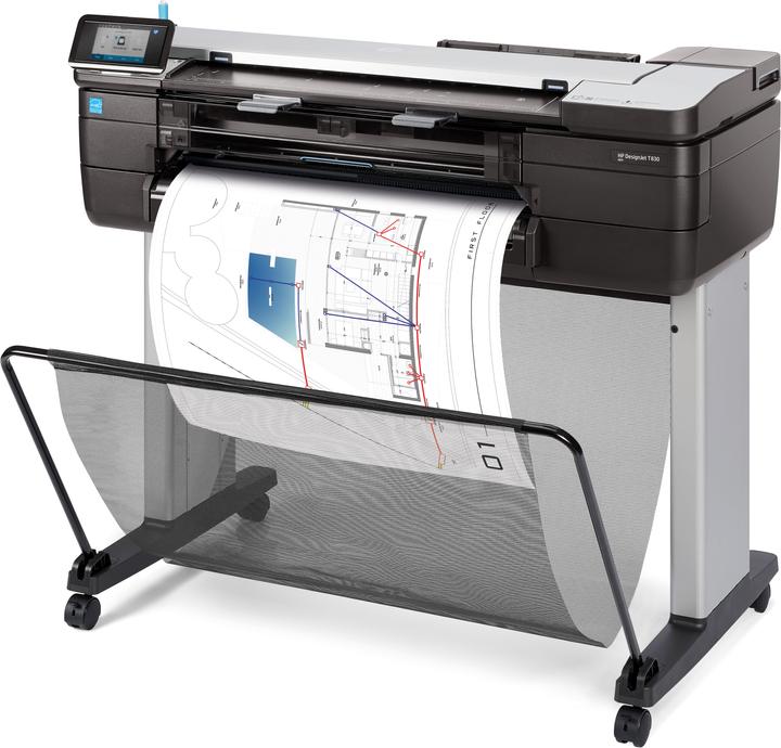 Produktbild HP T830, 24" MFP DesignJet (Tintenpatrone, Farbe)