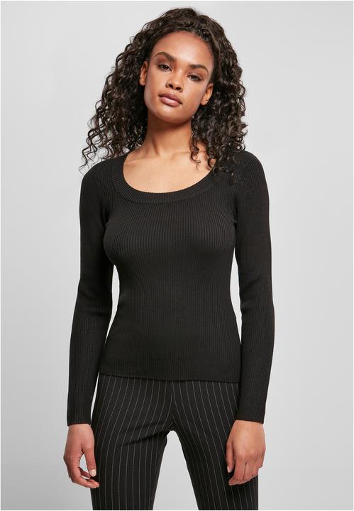 Actual product image Urban Classics Ladies Wide Neckline Sweater (4XL)