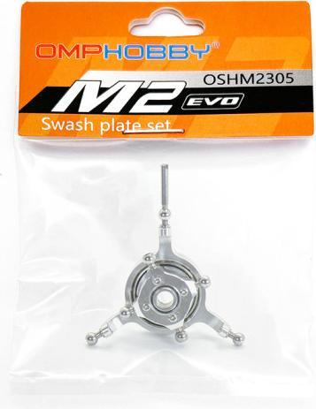 Actual product image OMP Hobby Swash plate aluminium M2 - Evo