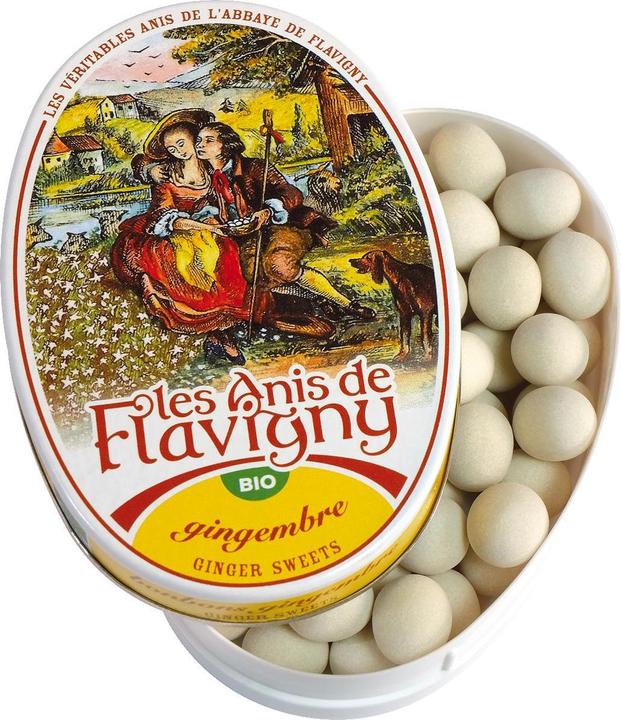 Produktbild Les Anis de Flavigny Bio Ingwer Bonbons Dose (1 Stk., 50 g)