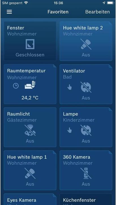 Actual product image Bosch Smart Home Smart Home room thermostat