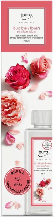 Actual product image Ipuro Fragrance Sticks Refill Lovely Flowers with Sticks 200 ml (200 ml)