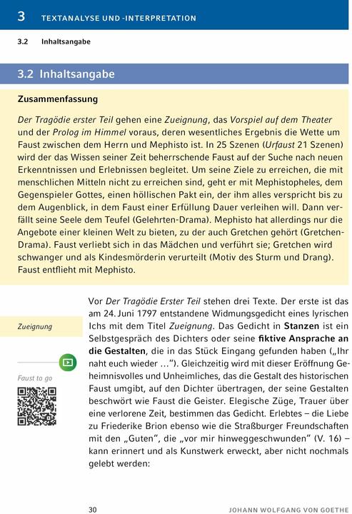 Actual product image Faust I von Johann Wolfgang von Goethe - Textanalyse und Interpretation (German, Johann Wolfgang of Goethe, Ruediger Bernhardt, 2024)