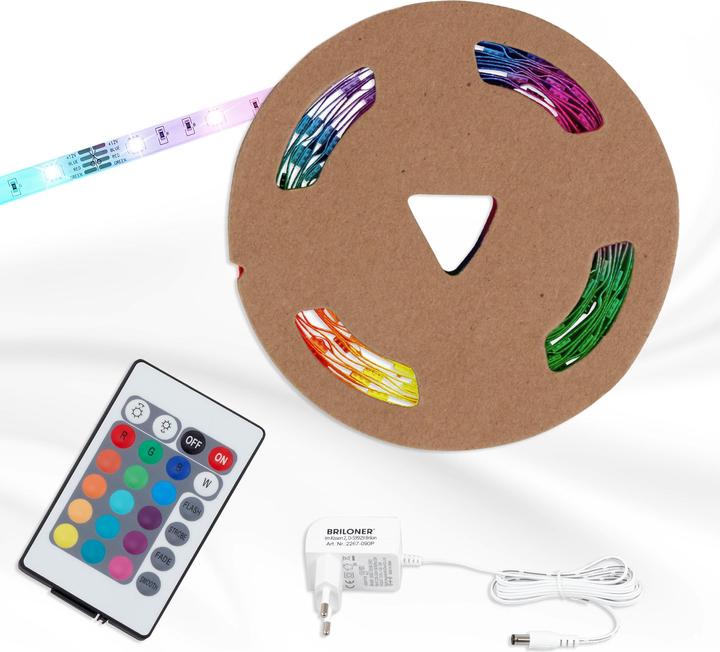 Immagine prodotto Briloner Nastro LED (RGB, 300 cm, Interno)