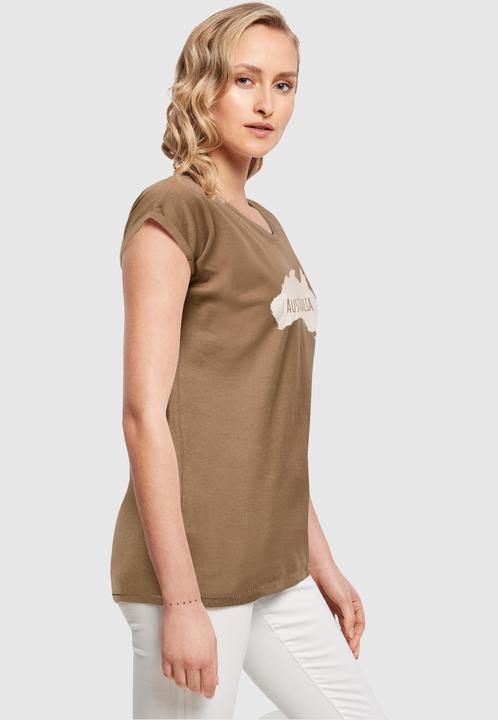 Actual product image Merchcode Ladies Australia X Extended Shoulder Tee - 116405 (M)