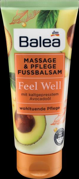 dm Balea Massage- & Fusspflegebalsam Feel Well (Fusscrème & Fussgel)