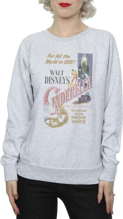 Actual product image Cinderella Womens/Ladies Poster Sweatshirt (M)