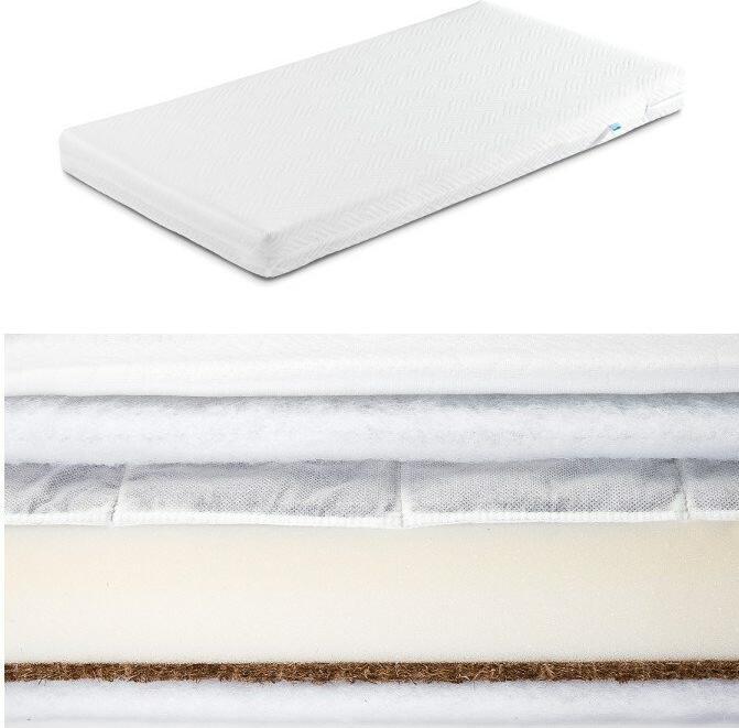Sensillo Buchweizen-Schaumstoff-Kokos-Matratze 14070 (11 cm) (140 x 70 cm)