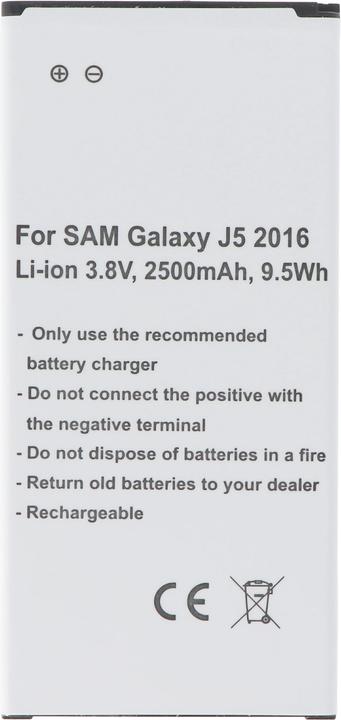 Produktbild Samsung Akku Galaxy J5 2016 Akku EB-BJ510CBC, EB-BJ510CBE, GH43-04601A