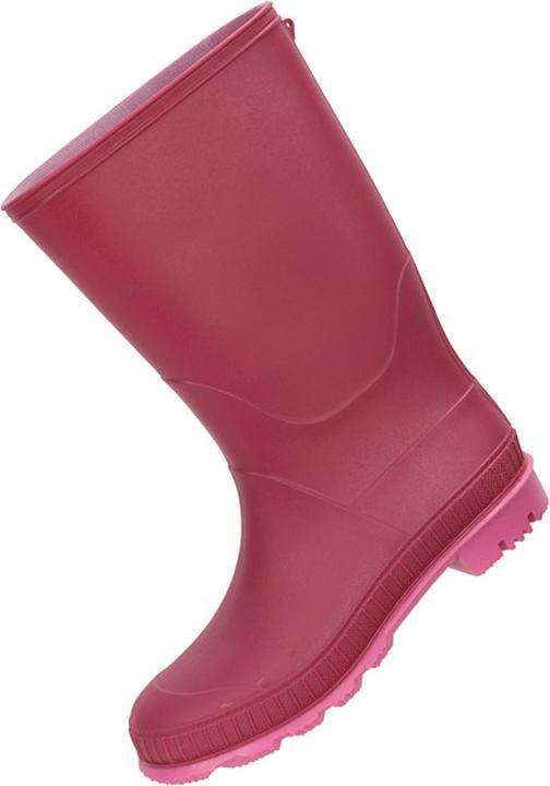Actual product image Mountain Warehouse Childrens/Kids Plain Wellington Boots (34)