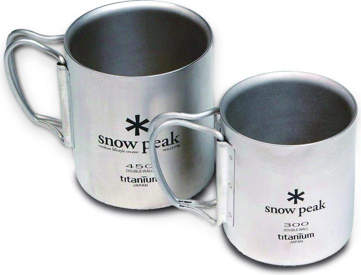 Produktbild Snow Peak Double Wall Cup Titanium 450