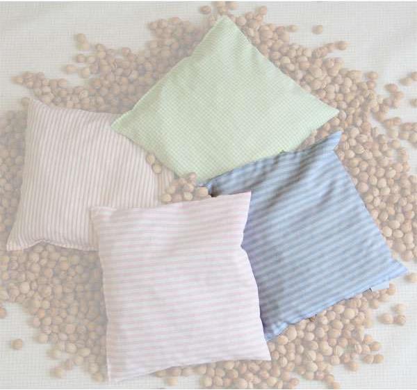 Produktbild BABYNATUR Kirschkernkissen 15 x 15 cm hellblau