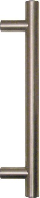 Produktbild Nickal Stossgriff Montage flach Edelstahl matt Ø30mm