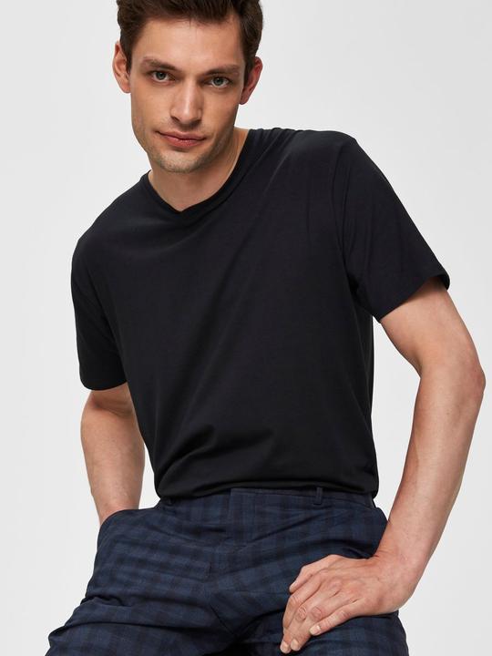 Actual product image Selected Homme V-Ausschnitt T-Shirt (M)