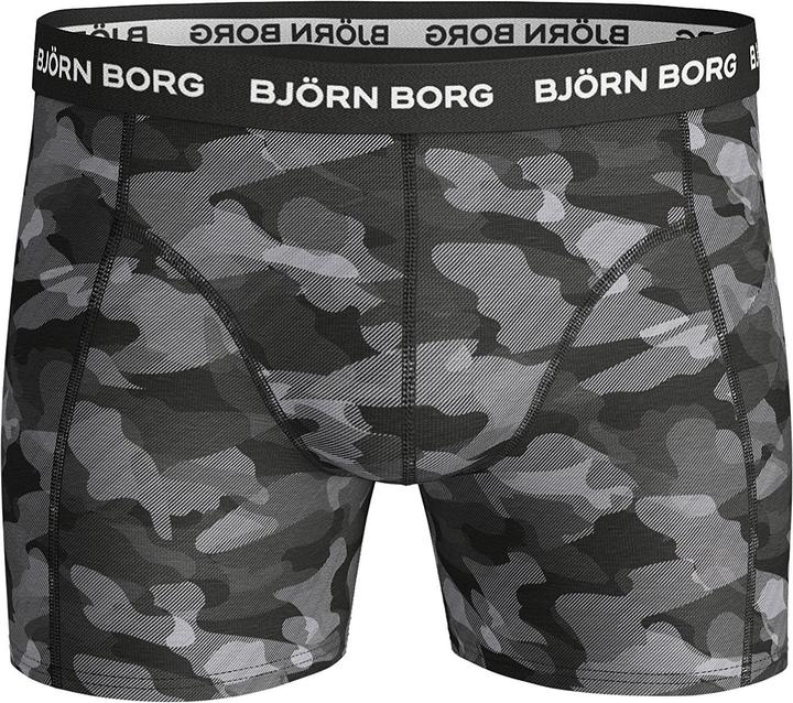 Produktbild Björn Borg Boxershorts Casual Stretch 'BB Shadeline' (S, 3er Pack)