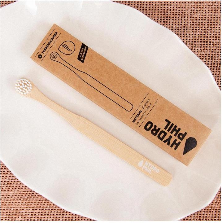 Image du produit Hydrophil Gratte-langue en bambou (1 x)