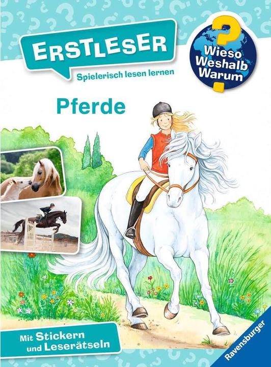 Produktbild Ravensburger Kinder-Sachbuch WWW Erstleser: Pferde – Band 6 (Deutsch, Silke Voigt, Carola von Kessel, 2022)