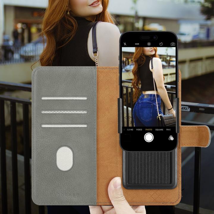 Actual product image Cadorabo Case for Huawei Enjoy 8 PLUS / Y9 2018 Book Cover (Huawei Enjoy 8 Plus, Huawei Y9 (2018))