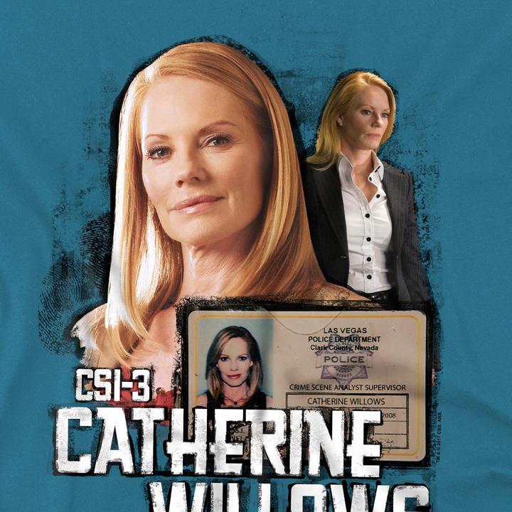 Actual product image Csi: NY Mens Catherine Willows T-Shirt (3XL)