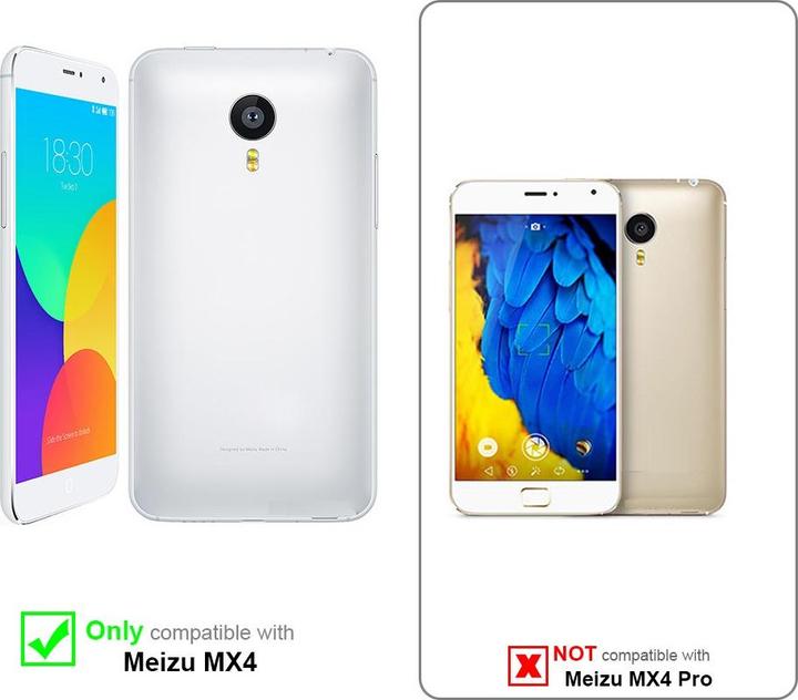Actual product image Cadorabo Chain case for MEIZU MX4 necklace cover adjustable