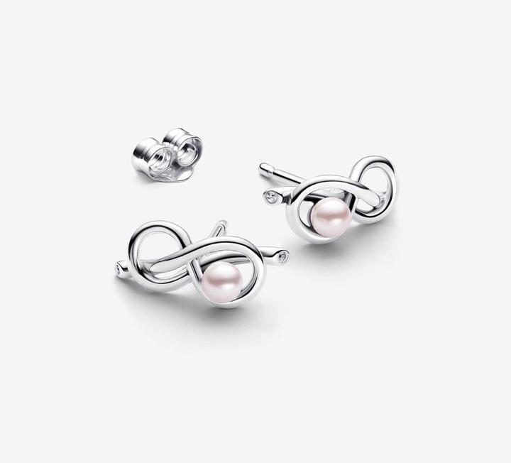 Actual product image Pandora Infinity Knot Ohrringe (Sterling silver)