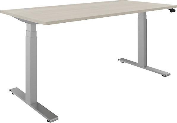 Image du produit FM Büromöbel Bureau BOTTOM-UP argent (1600 x 800 x 620 mm)