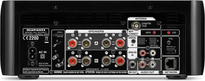 Produktbild Marantz M-CR611 Melody Media (CD-Netzwerk Receiver)