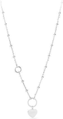 Image du produit Sagapo S'AgapÃµ - Long steel necklace with heart Happy SHAC6