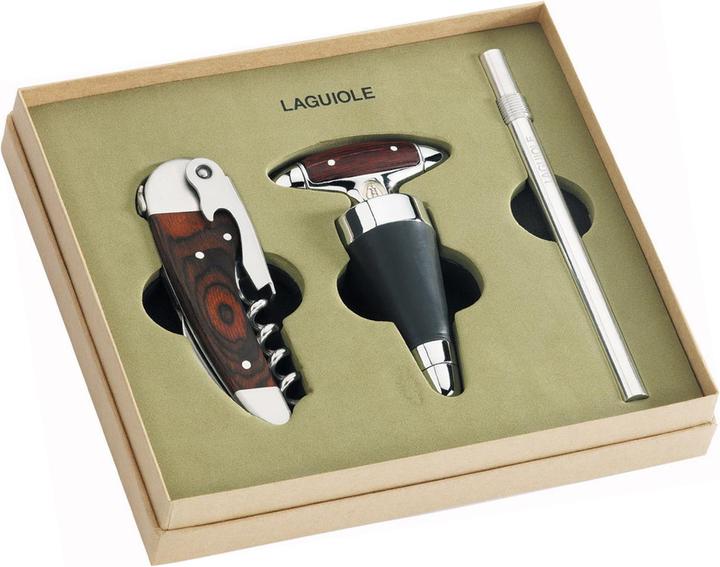 Produktbild Laguiole Giftset (Weinthermometer, Weinverschluss)