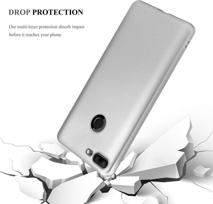 Image du produit Cadorabo Couverture métallique mate TPU (Honor 9 Lite)