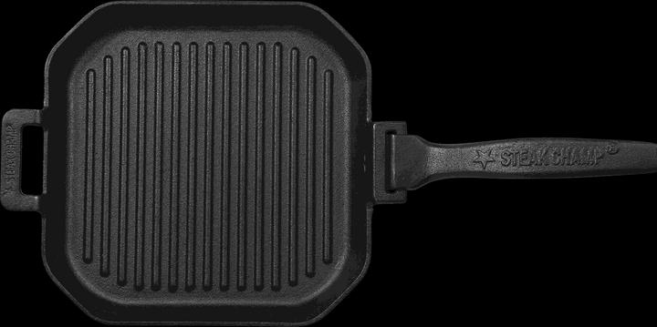 Produktbild Steakchamp Grillpfanne (26 cm, Grillpfanne, Gusseisen)