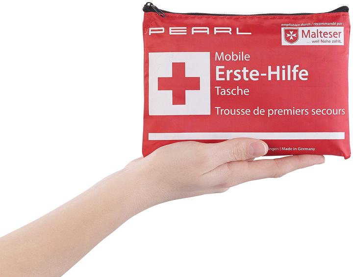 Immagine prodotto Pearl Set di 2 borse di pronto soccorso mobili, idrorepellenti, 24 pezzi ciascuna (Accessori per kit di primo soccorso)