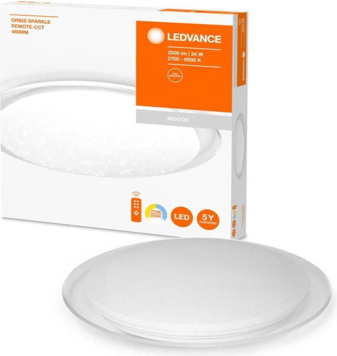 Immagine prodotto Ledvance ORBIS SPARKLE 460MM 24W REMOTE-CCT LEDV (2600 lm)