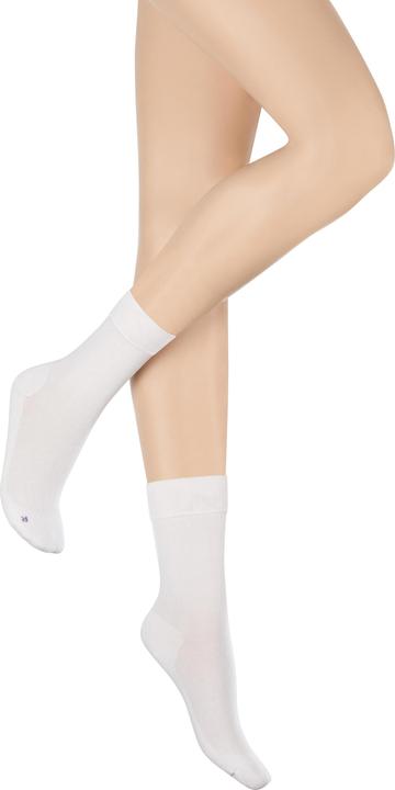 Actual product image Hudson Air Plush (3-pack) ladies socks, colour 008 white, size 35-38 (Single pack, 35 - 38)