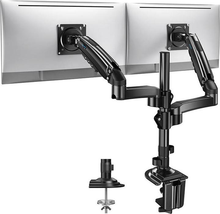 Immagine prodotto Huanuo HNDS8 supporto per monitor doppio 13-32"