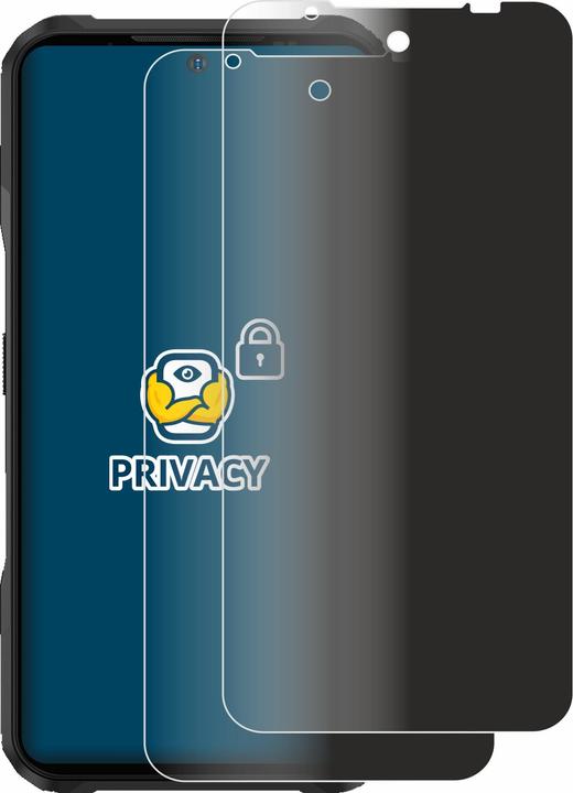Productafbeelding BROTECT Anti-spionnetje privacyfolie Beschermfolie tegen blauw licht (2 Stuk, Vivo V20 Pro)