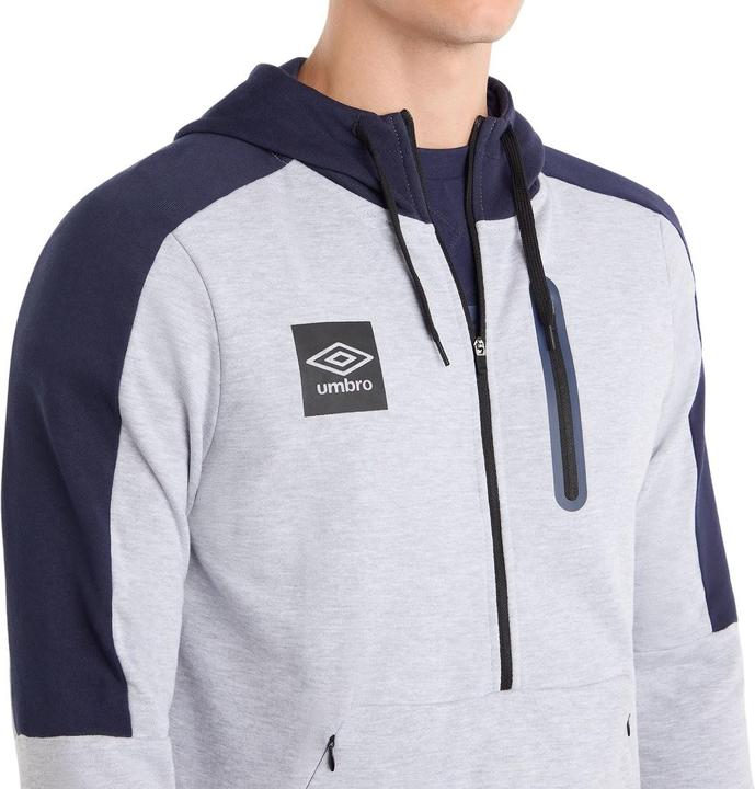 Produktbild Umbro Terrace Kapuzenpullover mit halbem Reissverschluss (S)