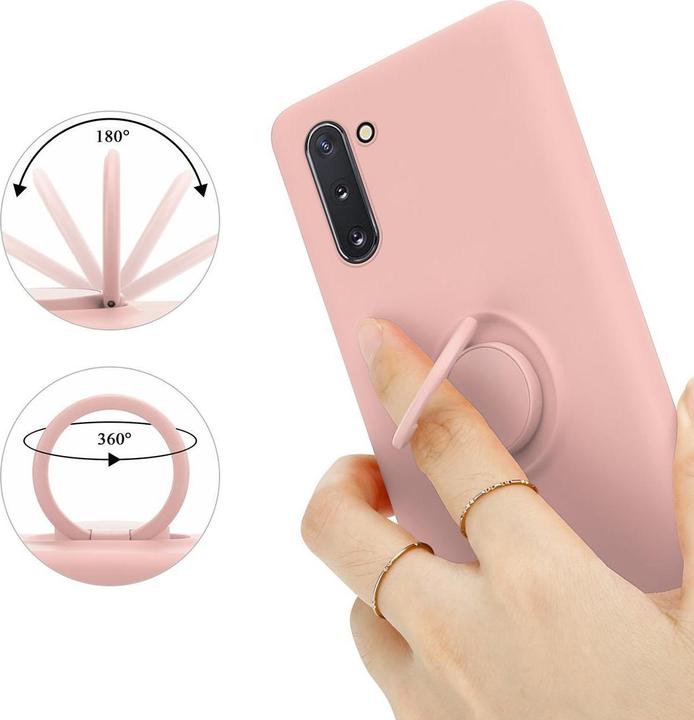 Produktbild Cadorabo TPU Liquid Ring Silicone Case Hülle (Samsung Galaxy Note 10)
