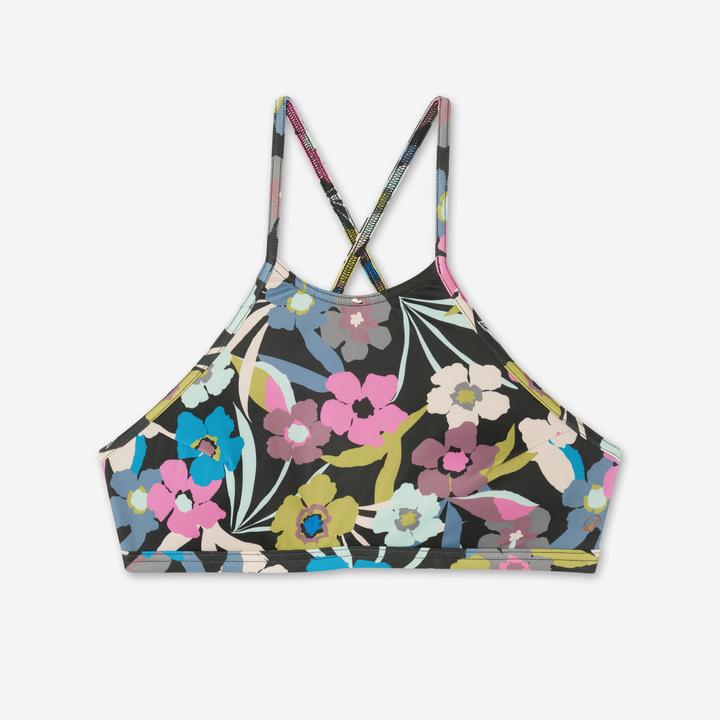 Image du produit Olaian Haut de maillot surf brassière fleurie Femme - Andrea multicolore (80 C)