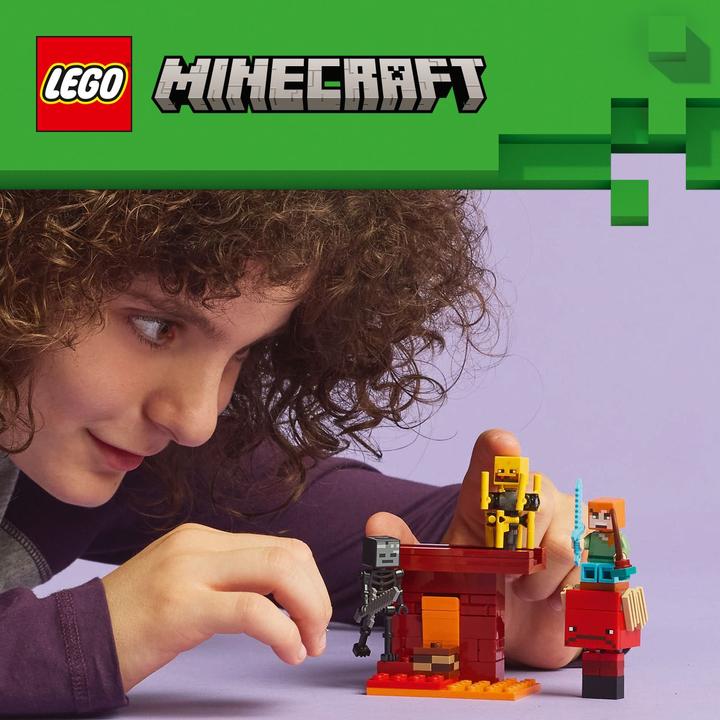Produktbild LEGO Das Lava-Duell im Nether (21266, LEGO Minecraft)