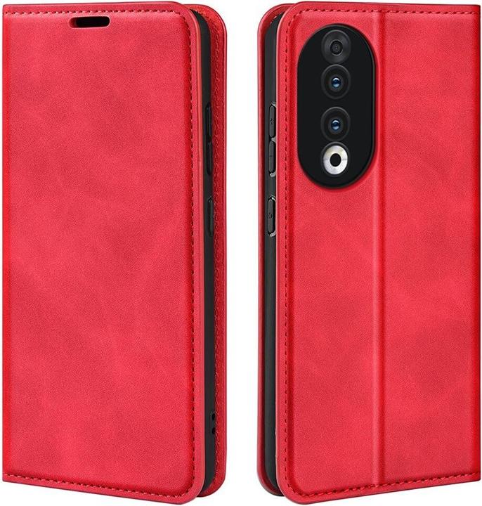 Actual product image Cover-Discount Honor 90 - Stand Flip Case Cover red (Honor 90)
