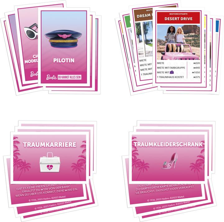 Produktbild Monopoly Barbie (Deutsch)