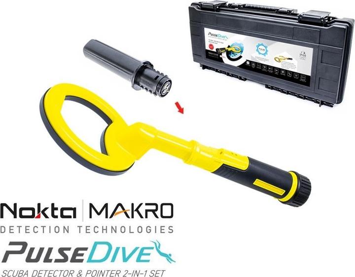 Nokta | PulseDive Geel metaaldetector Pinpointer